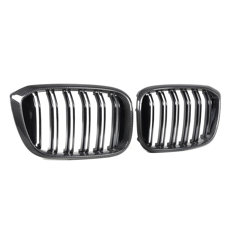 MHC+ BMW G01 Pre-LCI X3 Dual Slats Pre Preg Carbon Fibre Front Grille