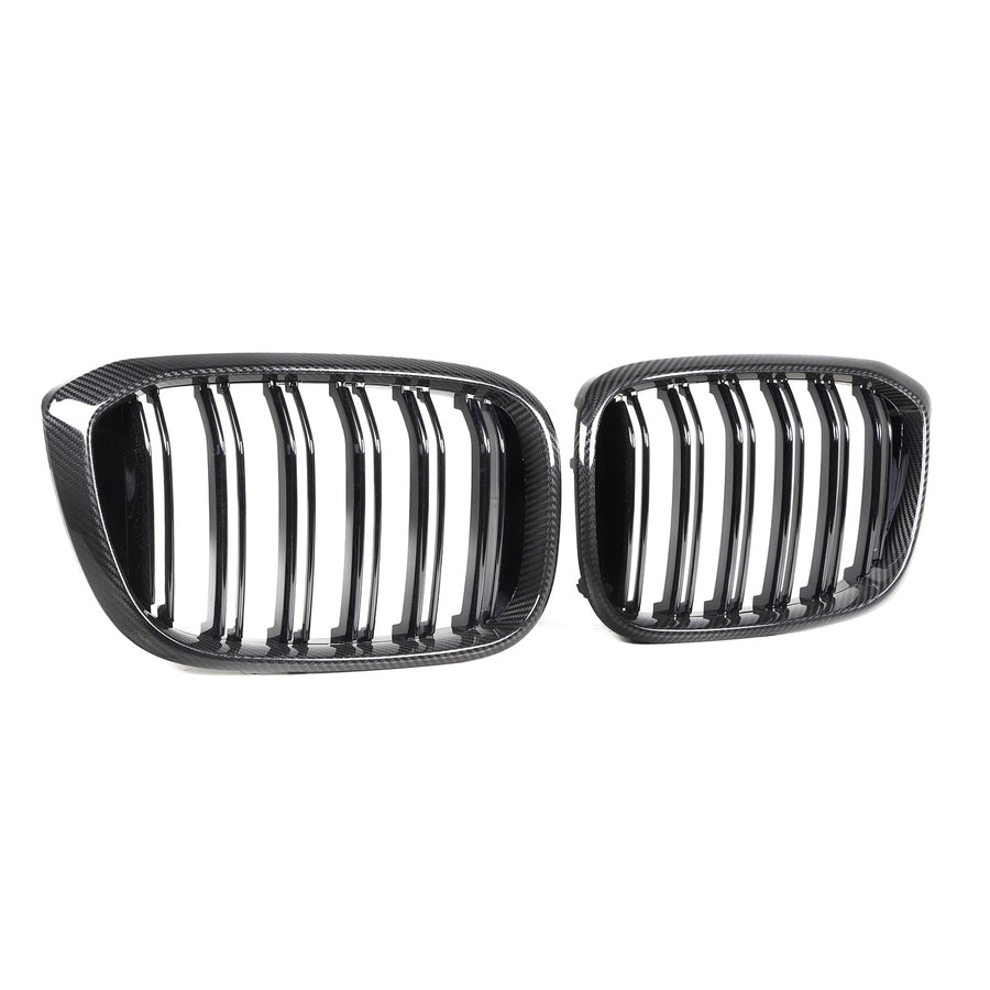 MHC+ BMW G01 Pre-LCI X3 Dual Slats Pre Preg Carbon Fibre Front Grille