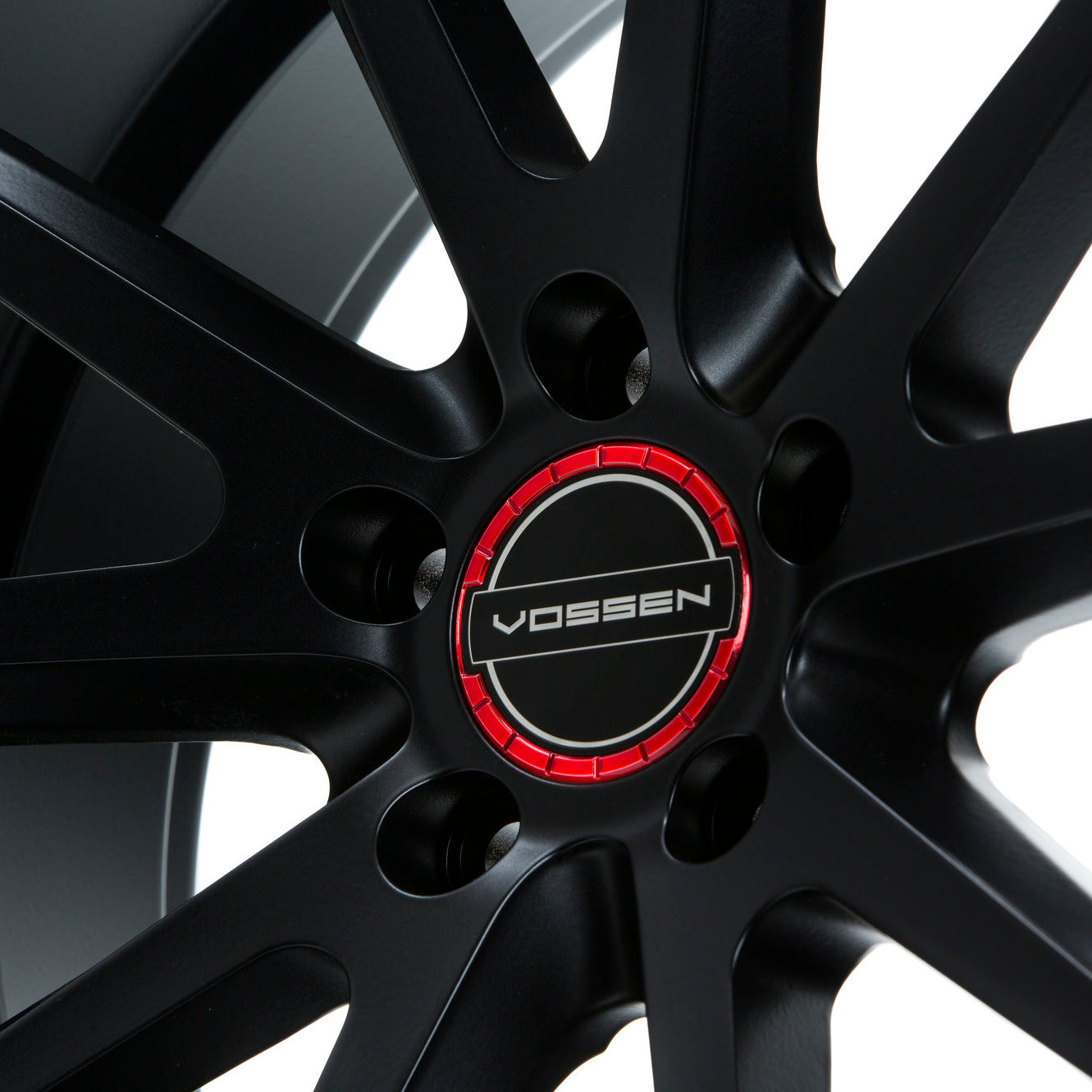 Vossen Classic Billet Sport Cap for CV/VF/HF Series Wheels (Vossen Red)