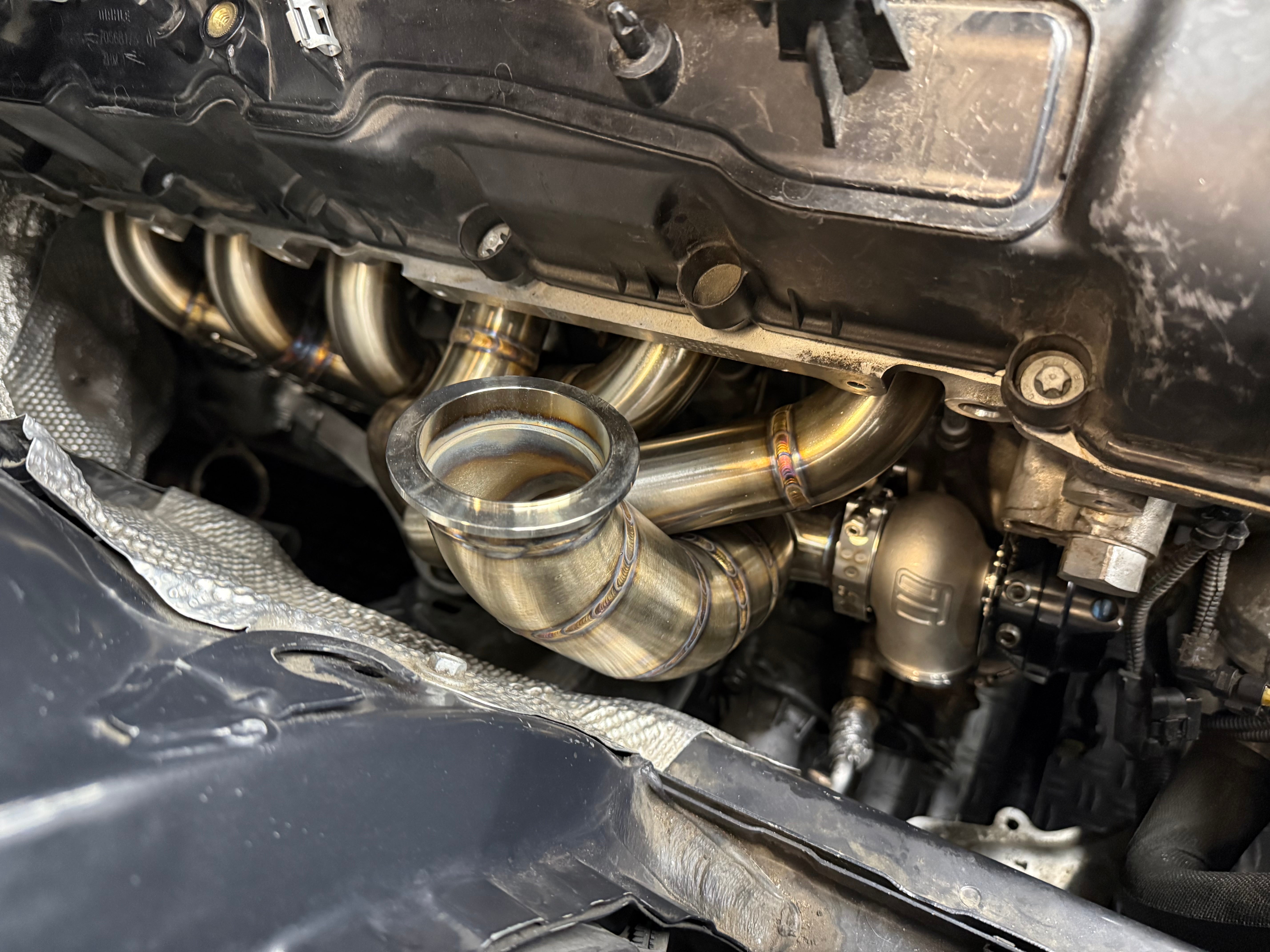 DOC Race BMW S55 Single Turbo Kit For F80 M3, F82/F83 M4 & F87 M2 Competition (Left-Hand Drive)