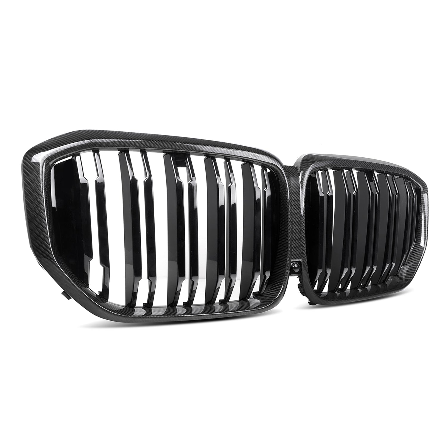 MHC+ BMW G05 LCI X5 Dual Slat Pre Preg Carbon Fibre Front Grille
