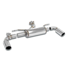 Supersprint BMW F30 3 Series, F31 3 Series, F32 4 Series, F33 4 Series & more Stainless Steel Rear Exhaust O100 with Valve