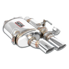 Supersprint Alpina E60 B5 & E61 B5 Stainless Steel Rear Exhaust 100x75 with Valve