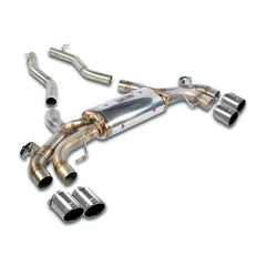 Supersprint BMW F90 M5 Stainless Steel Axle Back Package, Rolled End