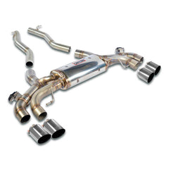 Supersprint BMW F90 M5 Stainless Steel Axle Back Package, Race Tips