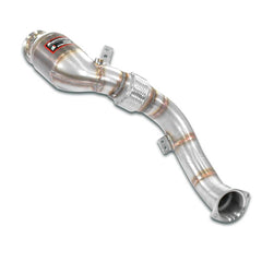 Supersprint BMW F90 M5, F91 M8, F92 M8, F93 M8 & more Stainless Steel Turbo Downpipe Kit + Metallic Catalytic Right(Replaces Primary and Secondary Catalytics)Accepts the Stock Tertiary Catalytics