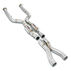 Supersprint BMW G90 M5 & G99 M5 Stainless Steel Front Exhaust X-PipeDeletes Tertiary Catalytics and OPF