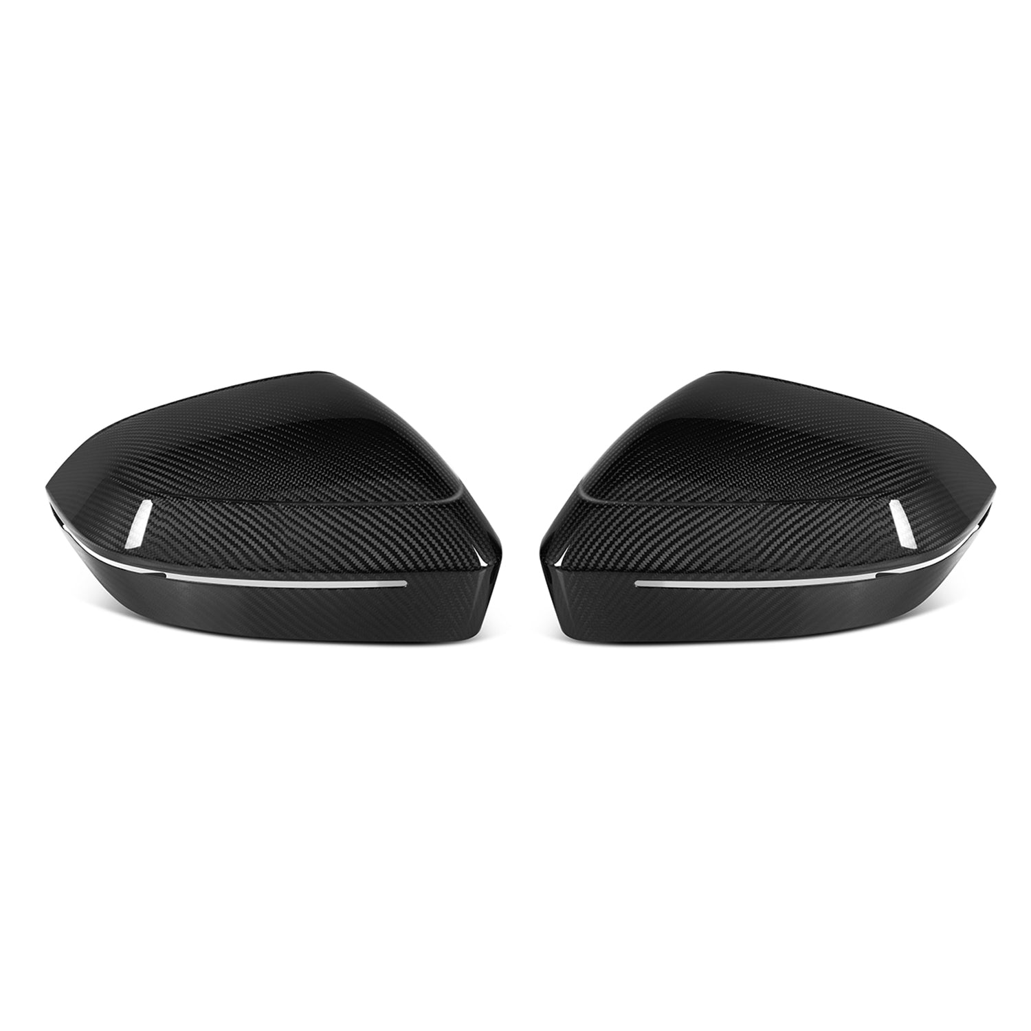 MHC+ BMW G60 5 Series Pre Preg Carbon Fibre OEM Style Mirror Cover (LHD)