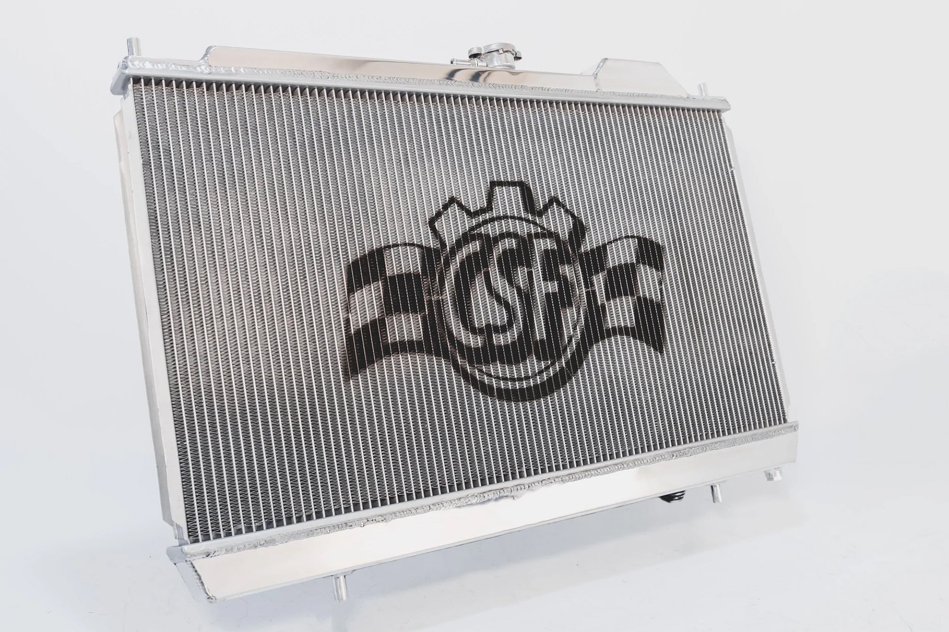 CSF Mitsubishi Evo 7/8/9 Full Size Slim All-Aluminum Radiator w/ 12in SPAL Fan