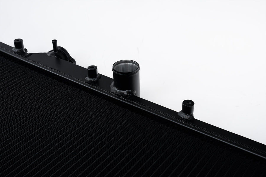CSF 08-14 Subaru WRX / STI / 15-21 WRX 1-Row 31mm High-Performance Radiator - Black