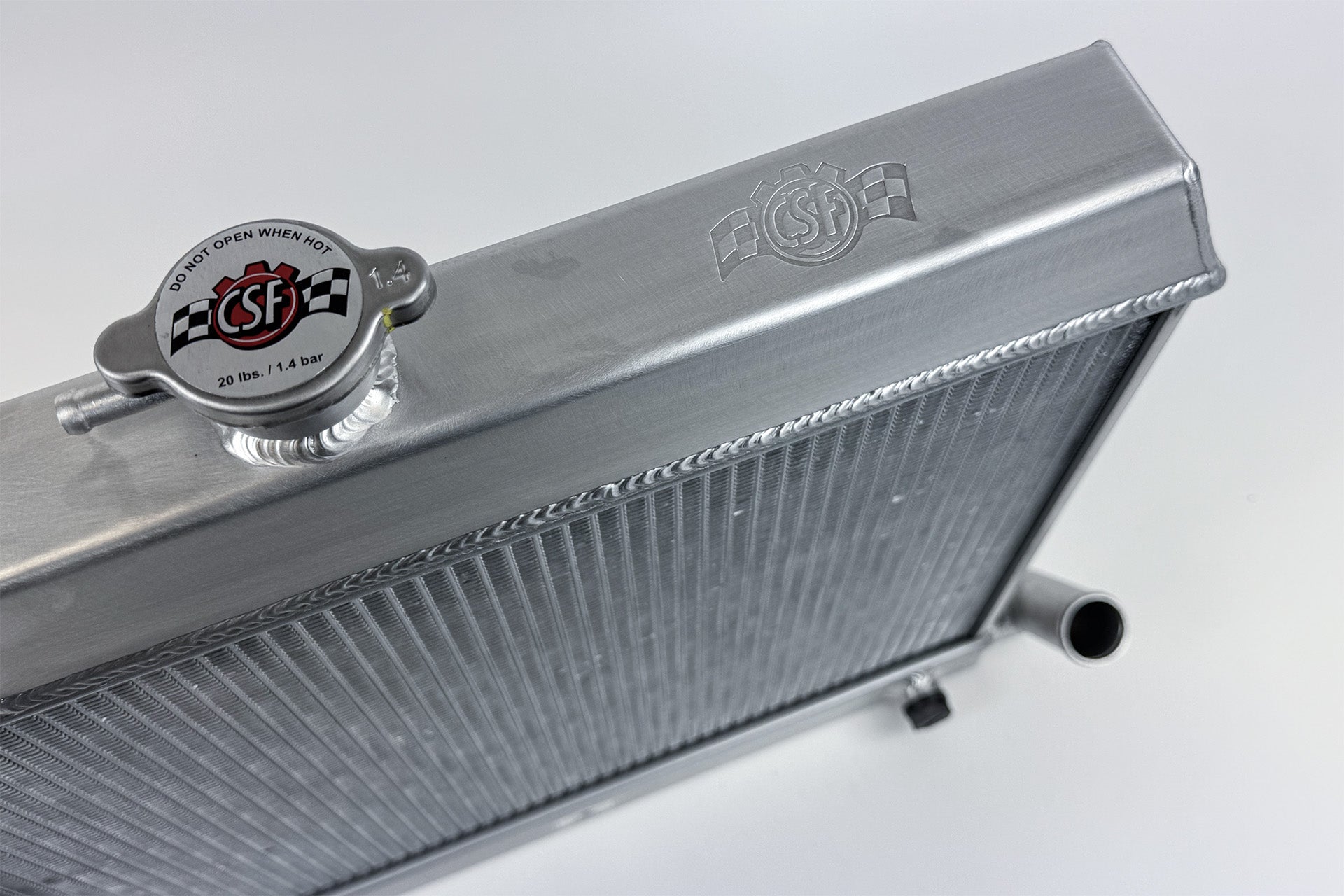 CSF BMW 2002 / 1602 High-Performance All-Aluminum Radiator - Silver