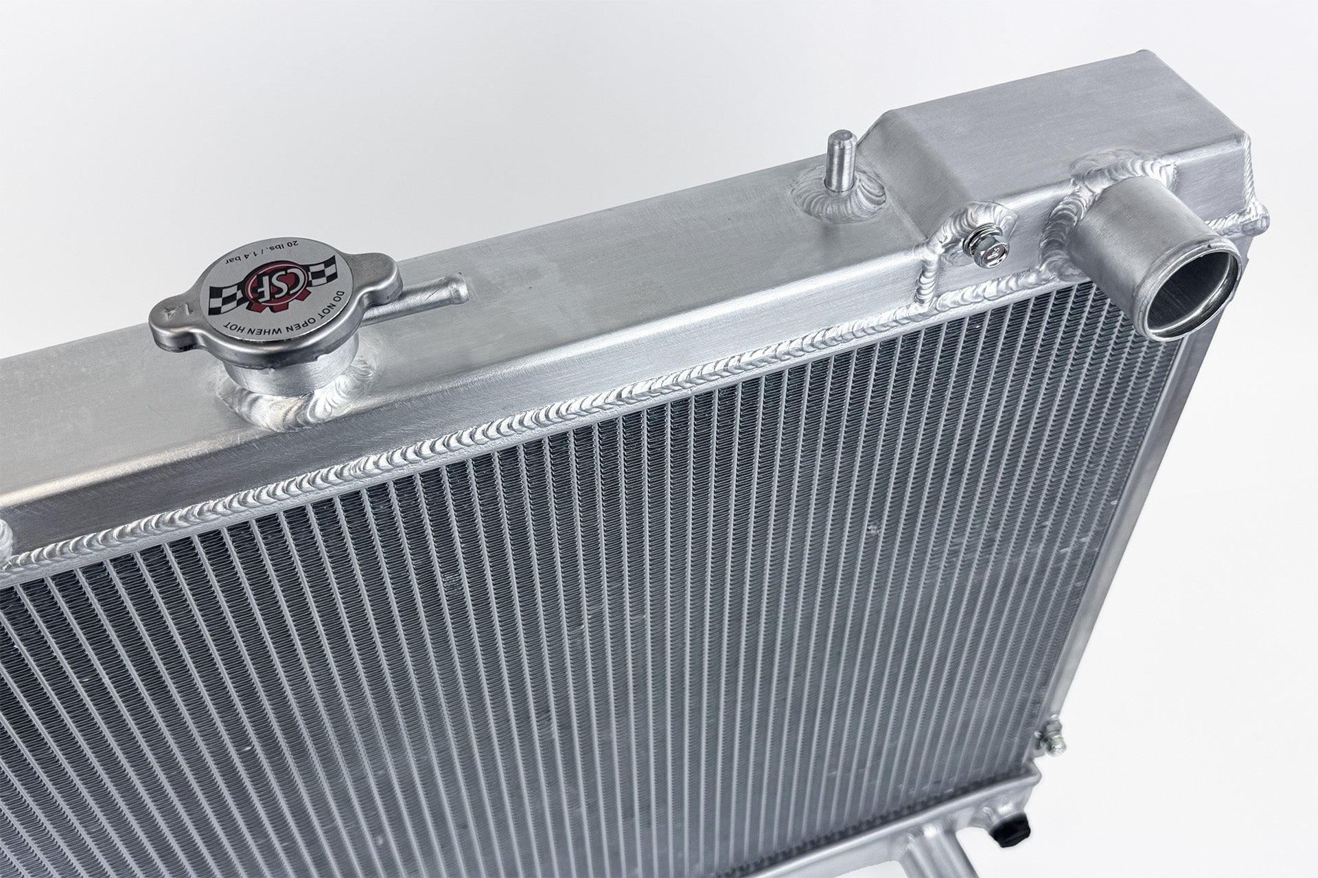 CSF R32 Skyline GT-R/GTS High-Performance All-Aluminum Radiator - Silver