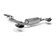 Akrapovic 2025 Audi RSQ8 Evolution Race Line Link Pipe Set (Titanium)