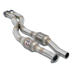 Supersprint BMW E24 M6 & E28 M5 Stainless Steel Front X-Pipe + Metallic Catalytic