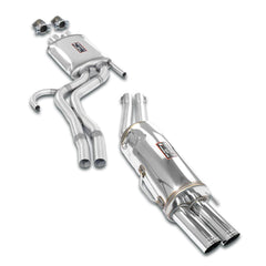 Supersprint Alpina E34 B10 Stainless Steel Cat.-Back Package