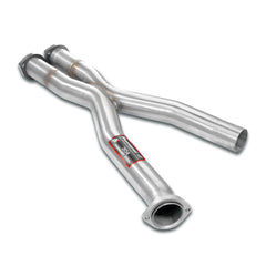 Supersprint Alpina E31 B12 Stainless Steel X-Pipe Kitreplaces OEM Centre Exhaust