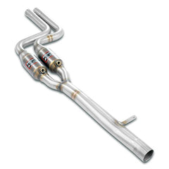 Supersprint BMW E39 5 Series Stainless Steel Front Exhaust with Metallic Catalytic Converter