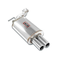 Supersprint BMW E39 5 Series Stainless Steel Rear Exhaust OO76(For M - Technik Diffuser, Twin Outlet)
