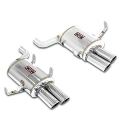 Supersprint BMW E39 M5 Stainless Steel Rear Muffler, Race Tips PackageWith E.E.C. Homologation