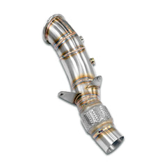 Supersprint BMW F01 7 Series, F02 7 Series, F06 6 Series, F07 5 Series & more Stainless Steel Downpipe (Replaces Catalytic Converter)