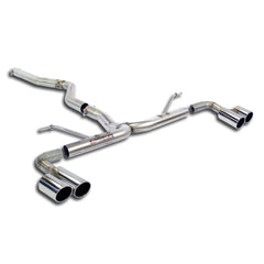 Supersprint BMW F20 1 Series & F21 1 Series Stainless Steel Connecting Pipe + Rear Pipe - (Muffler Delete)
