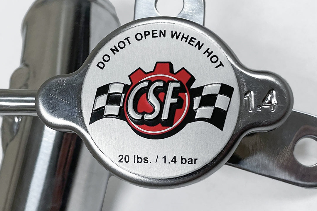 CSF FR-S/BRZ/86/GR86 All-Aluminum Filler Neck w/1.4 bar High Pressure Radiator Cap