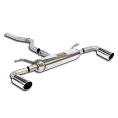 Supersprint BMW F20 1 Series & F21 1 Series Stainless Steel Connecting Pipe + Rear Exhaust O90
