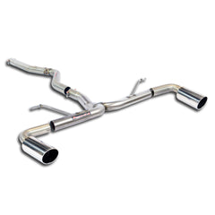 Supersprint BMW F20 1 Series & F21 1 Series Stainless Steel Connecting Pipe + Rear Pipe O90 - O90(Muffler Delete)