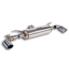 Supersprint BMW F30 3 Series, F32 4 Series & F35 Stainless Steel Rear Exhaust O100 with Valve