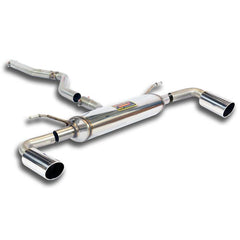 Supersprint BMW F30 3 Series, F31 3 Series, F32 4 Series & F36 4 Series Stainless Steel Connecting Pipe + Rear Exhaust O90