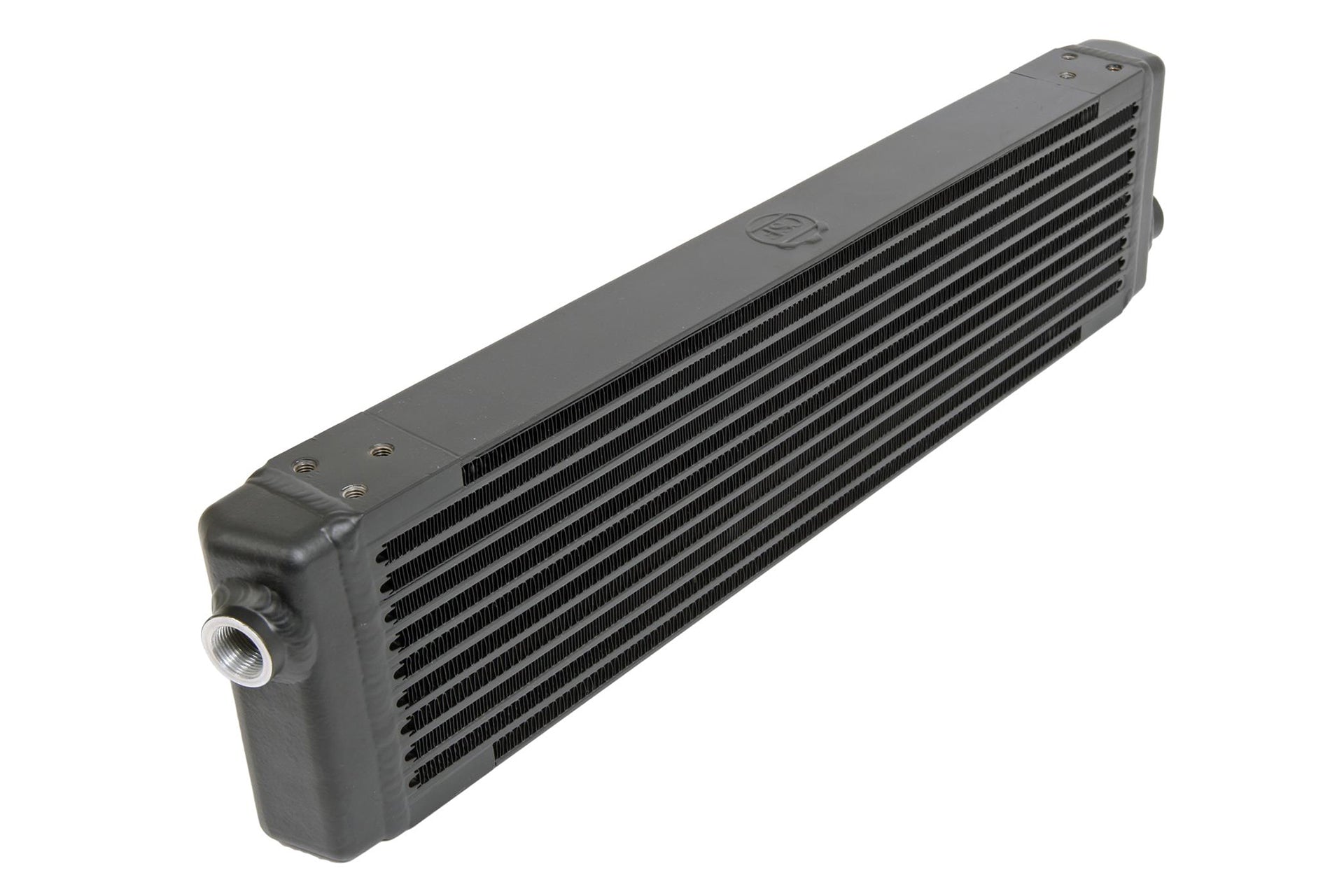 CSF Universal Single-Pass Oil Cooler / IROC Porsche / M22x1.5 / 24L x 5.75H x 2.16W