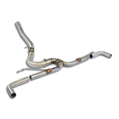 Supersprint BMW F39 X2, F40 1 Series & F45 Stainless Steel Rear Pipe Y-Pipe - (Muffler Delete)