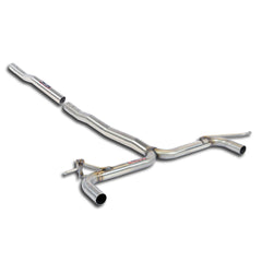 Supersprint BMW F46 2 Series Stainless Steel Rear Pipe Y-Pipe - (Muffler Delete)