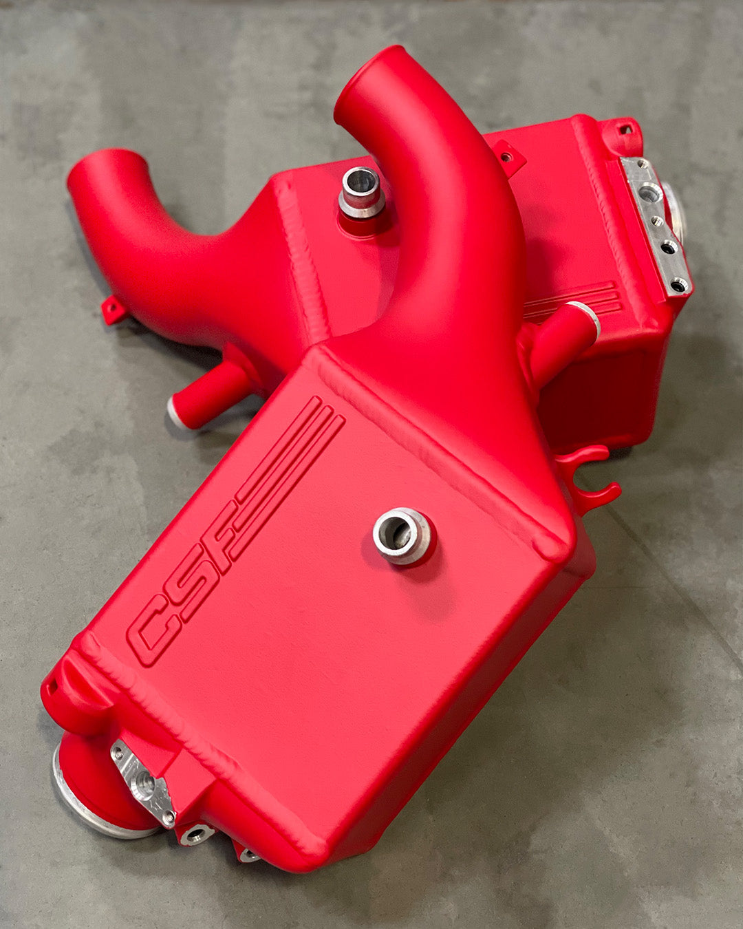 CSF #8315 BMW X5M / X6M / XM High-Performance Charge-Air-Coolers custom finish - Bengal Red Matte +$200.00