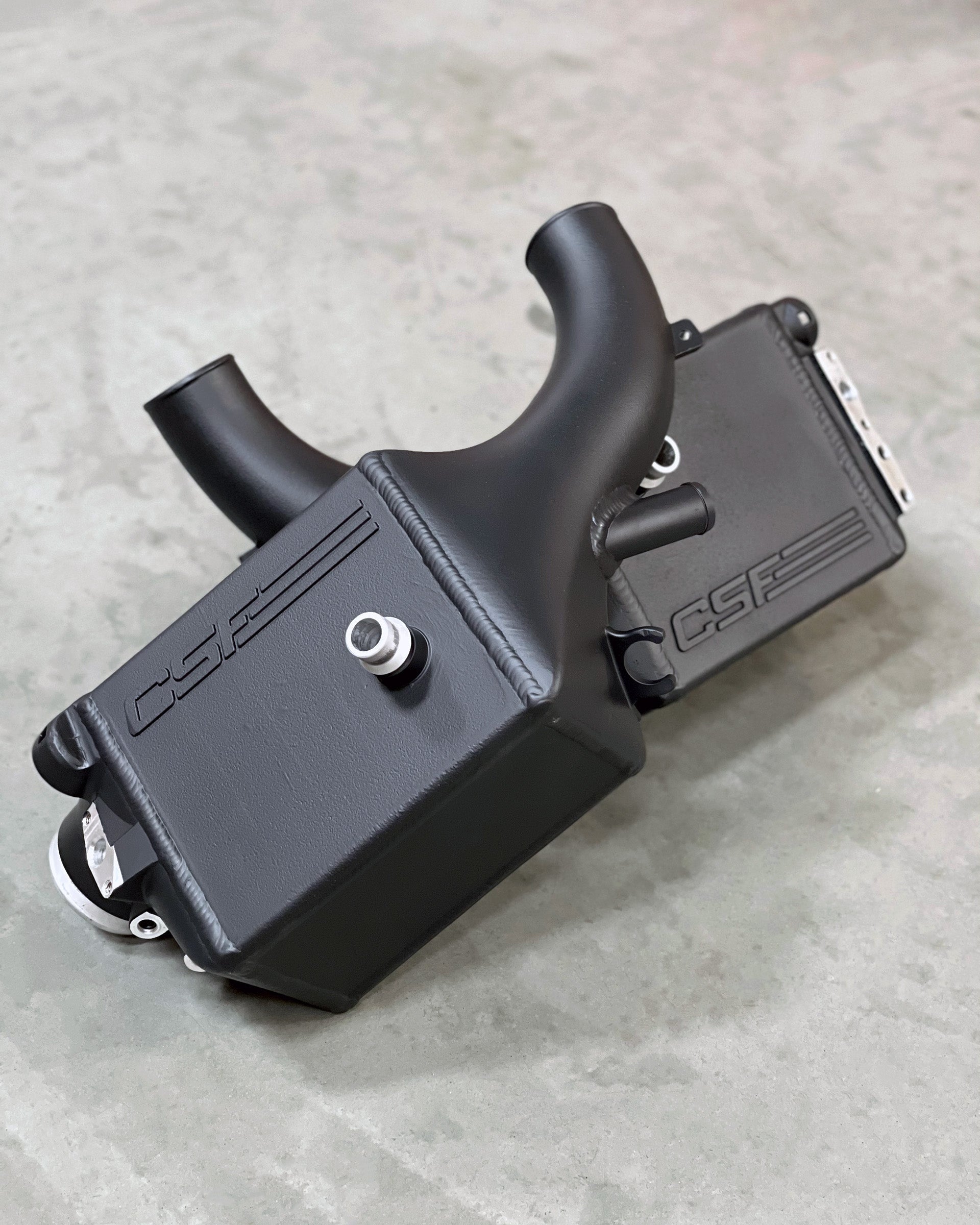 CSF #8315 BMW X5M / X6M / XM High-Performance Charge-Air-Coolers custom finish - Heat Dispersion Thermal Coating - Arctic Black +$200.00