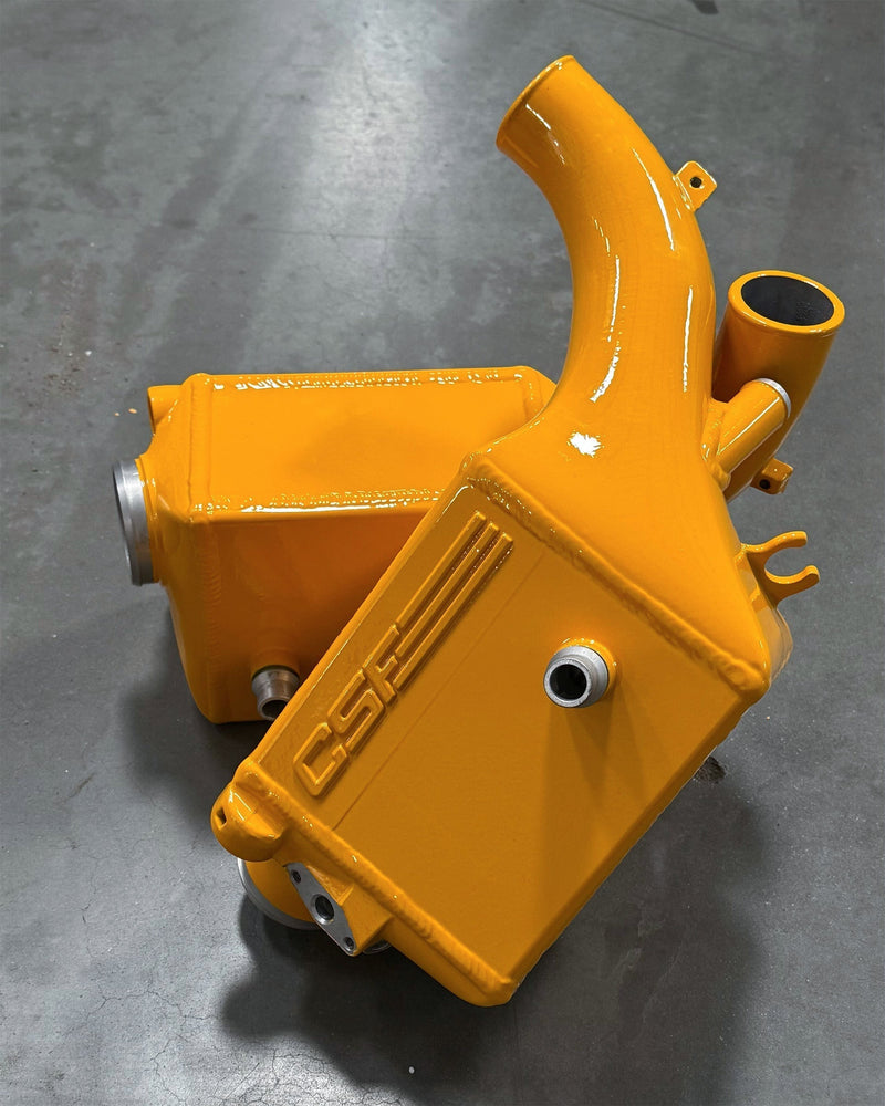 CSF #8315 BMW X5M / X6M / XM High-Performance Charge-Air-Coolers custom finish - Nitro Yellow +$200.00