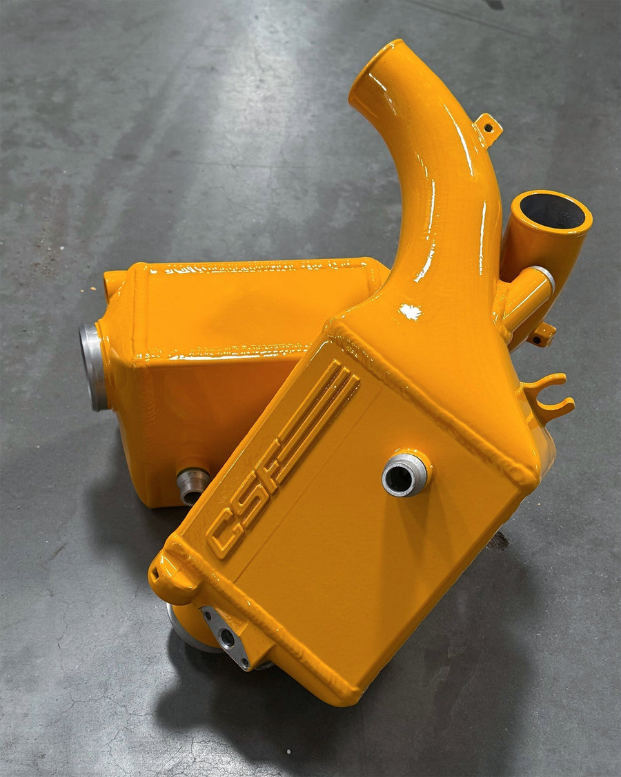 CSF #8315 BMW X5M / X6M / XM High-Performance Charge-Air-Coolers custom finish - Nitro Yellow +$200.00