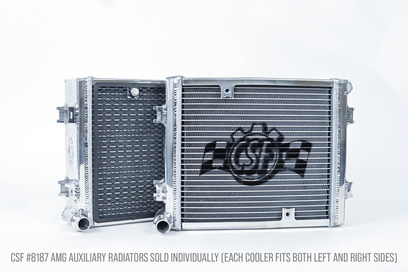 CSF Mercedes AMG GT / GT S / W205 C63 / W166 GLE63 / X166 GLS63 Auxiliary Radiator