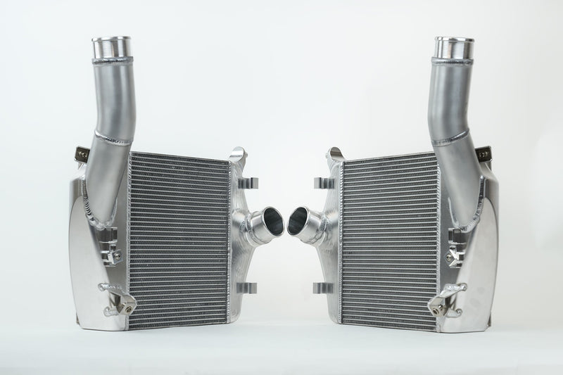 CSF Lamborghini Urus / Audi RS Q8 Twin Intercooler Set - Raw Billet