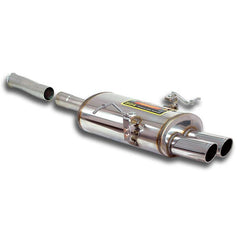 Supersprint BMW E46 Stainless Steel Rear Exhaust OO80Weld on Connection to OEM Center Exhaust