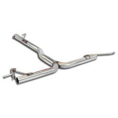 Supersprint BMW F25 X3 & F26 X4 Stainless Steel Rear Pipe Y-Pipe - (Muffler Delete)