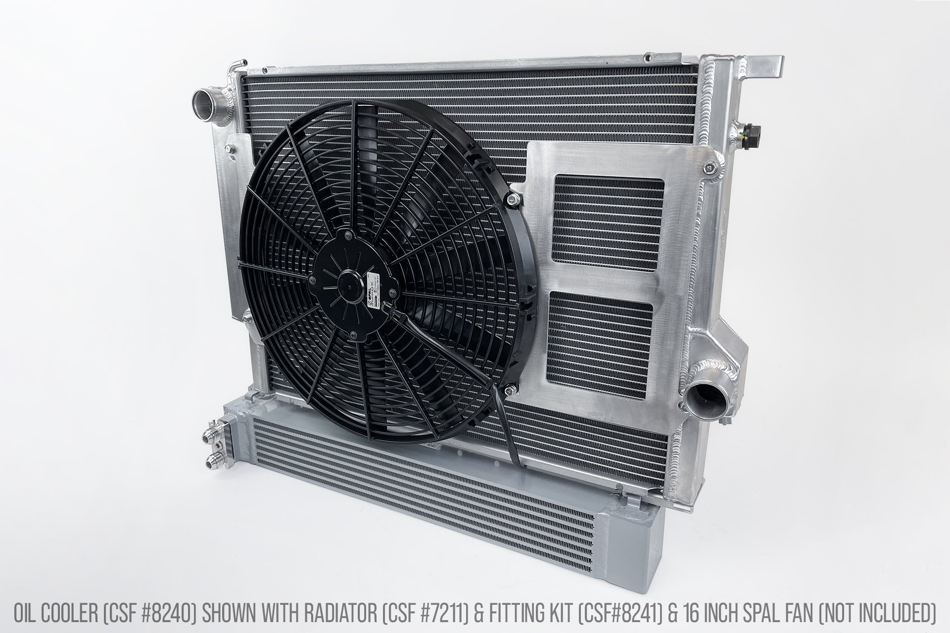 CSF BMW S54 Swap E36 Oil Cooler -10 AN Fitting Adapter