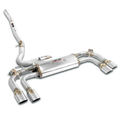 Supersprint BMW U10 X2 M Stainless Steel Rear Exhaust with Valve - for the Stock End Tips