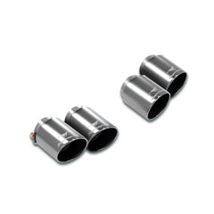 Supersprint BMW F90 M5, F91 M8, F92 M8, F93 M8 & more Stainless Steel Endpipe Kit Gun Metal Grey - Rolled End, OO100
