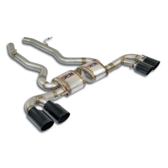 Supersprint BMW F97 X3 M, F98 X4 M, G01 X3 & G02 X4 Stainless Steel Rear Exhaust Race OO100 Gun Metal Grey