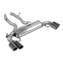 Supersprint BMW G02 X4 Stainless Steel Rear Exhaust Gun Metal Grey - with Valve