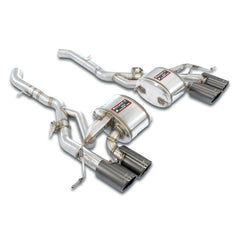 Supersprint BMW G80 M3, G81 M3, G82 M4 & G83 M4 Stainless Steel Rear Exhaust OO100 Gun Metal Grey, with Valves