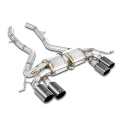 Supersprint BMW G80 M3, G81 M3, G82 M4 & G83 M4 Stainless Steel Rear Exhaust Race OO100 Gun Metal Grey