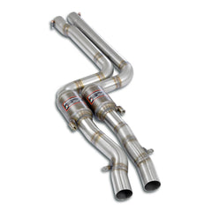 Supersprint BMW E46 Stainless Steel Front Metallic Catalytic Converter - 100 CPSI