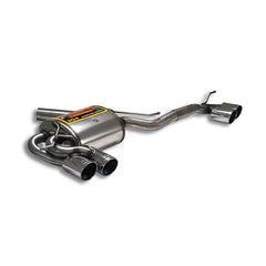 Supersprint BMW E81 1 Series & E87 1 Series Stainless Steel Rear Exhaust OO80 - OO80(For M-Technik Kit)